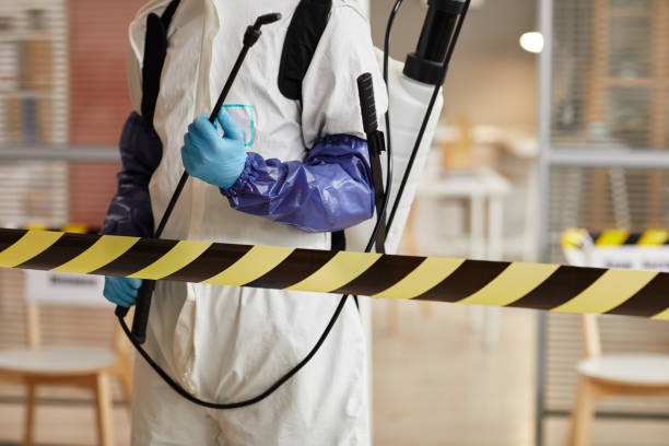 Professional Trauma Scene Cleanup technician working in Monroe, IA